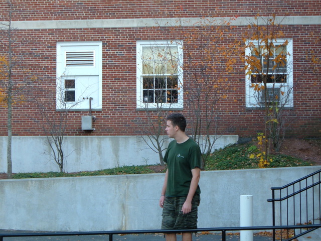 Kurt near Goddard, we were out taking photos