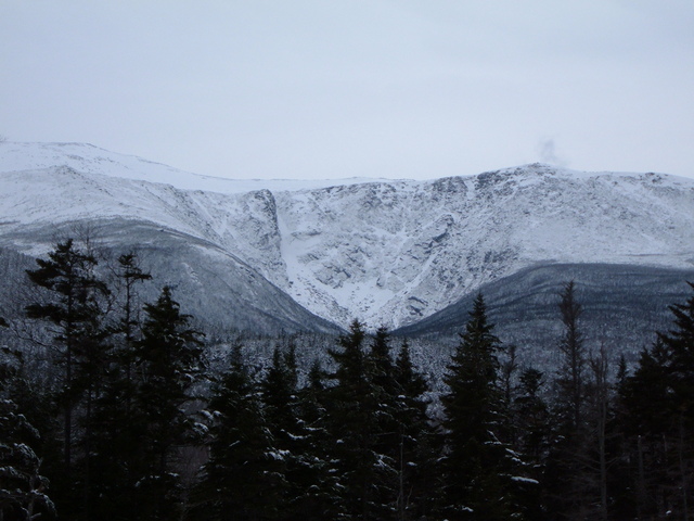 The view of Mt. Washington from Lost Pond