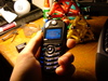 Shiny new phone (Motorola C139)
